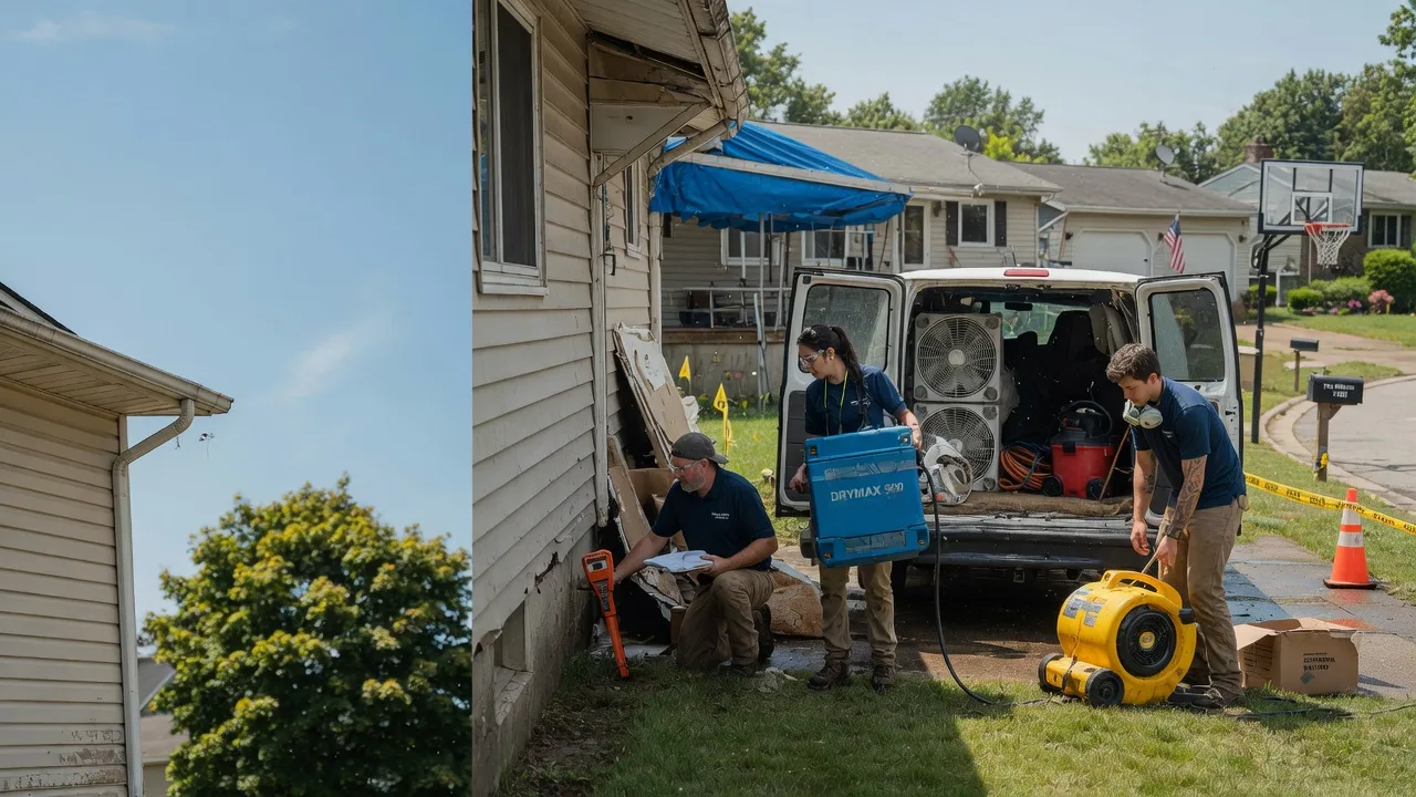 Ceiling Leak Cleanup in Saint Marys, WV near me