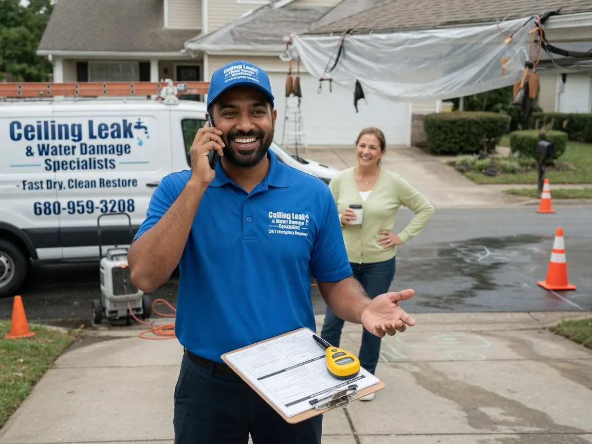 Ceiling Leak Cleanup Saint Marys, WV FAQs